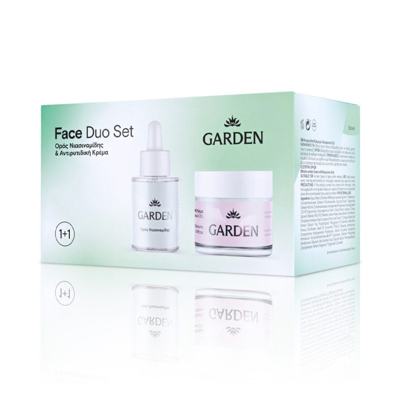 Garden Face Duo Set No6 Anti-wrinkle Cream 50ml + Niacinamide Serum 30ml 1+1