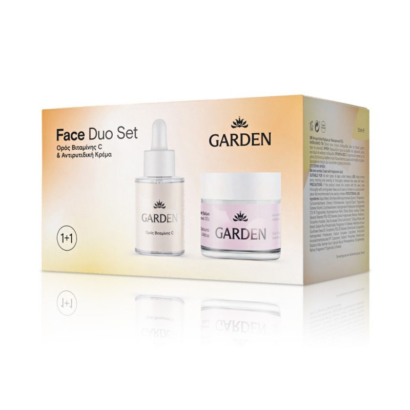 Garden Face Duo Set No7 Anti-wrinkle Cream 50ml + Vitamin C Serum 30ml 1+1