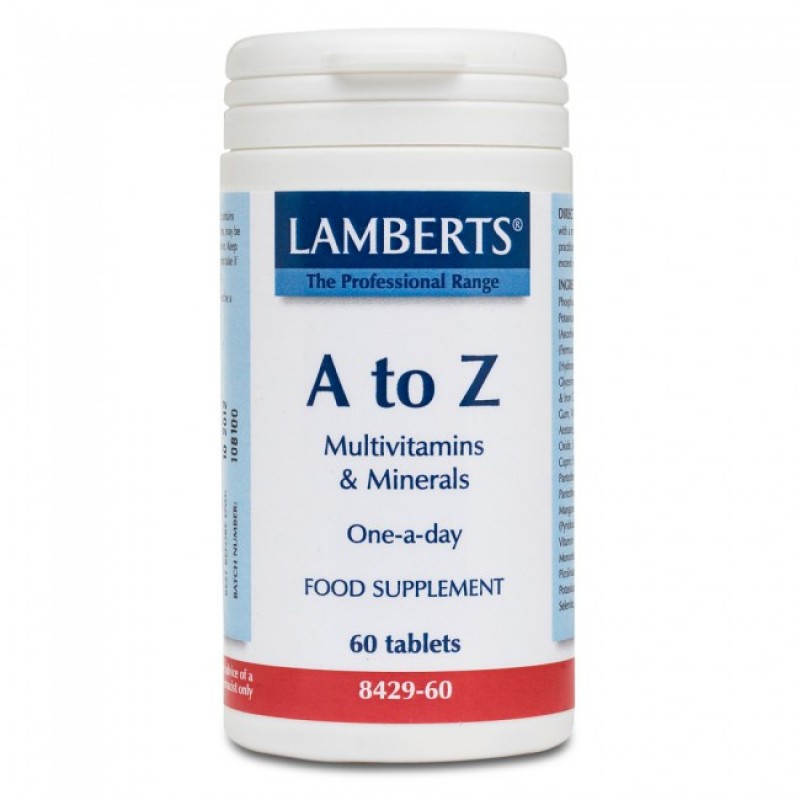Lamberts A-Z Multi Πολυβιταμίνη 60 Ταμπλέτες