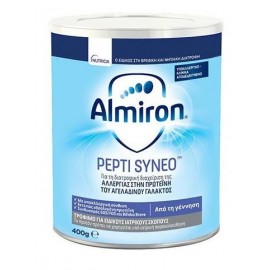 Nutricia Γάλα σε Σκόνη Almiron Pepti Syneo 0m+ Για Αλλεργίες 400gr