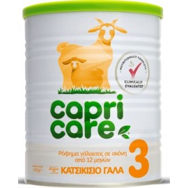 Capricare 3 Βρεφικό Γάλα με βάση το πλήρες κατσικίσιο γάλα, από τον 12ο μήνα, 400gr