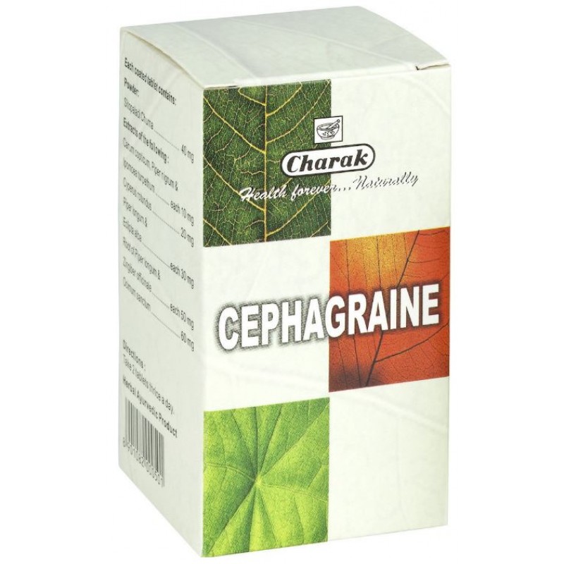 Charak Cephagraine (Πονοκέφαλος) 100tabs