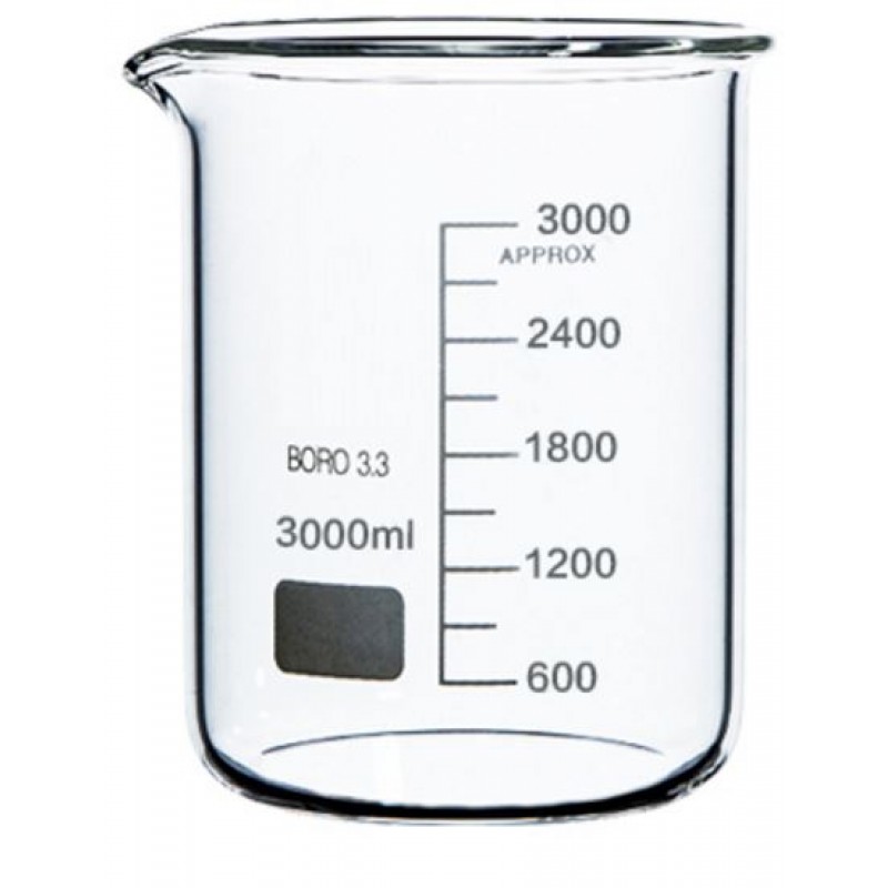 Ποτήρι Ζέσεως 3000ml, 1 τμχ