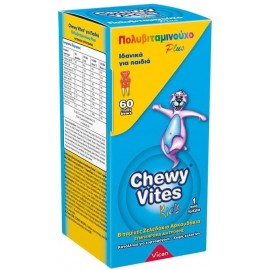 Vican Chewy Vites Kids Multi Vitamin Plus 60 Μασώμενα Ζελεδάκια