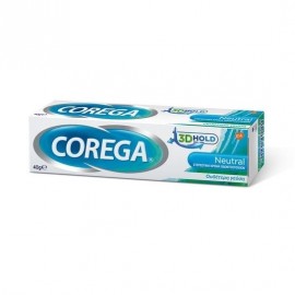 Corega 3D Hold Neutral Στερεωτική Κρέμα Οδοντοστοιχιών 40gr