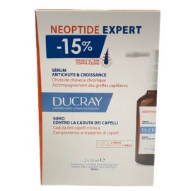 Ducray Neoptide Expert Anti-hair Loss & Growth Serum κατά της Τριχόπτωσης για Όλους τους Τύπους Μαλλιών 2x50ml