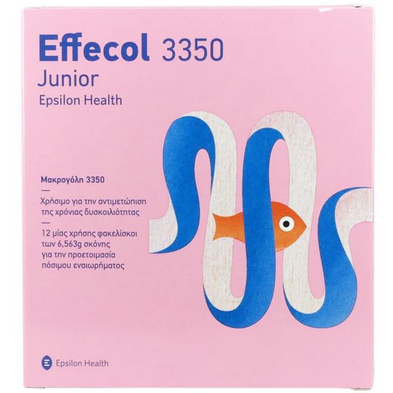 Epsilon Health Effecol Junior 3350 12 φακελίσκοι