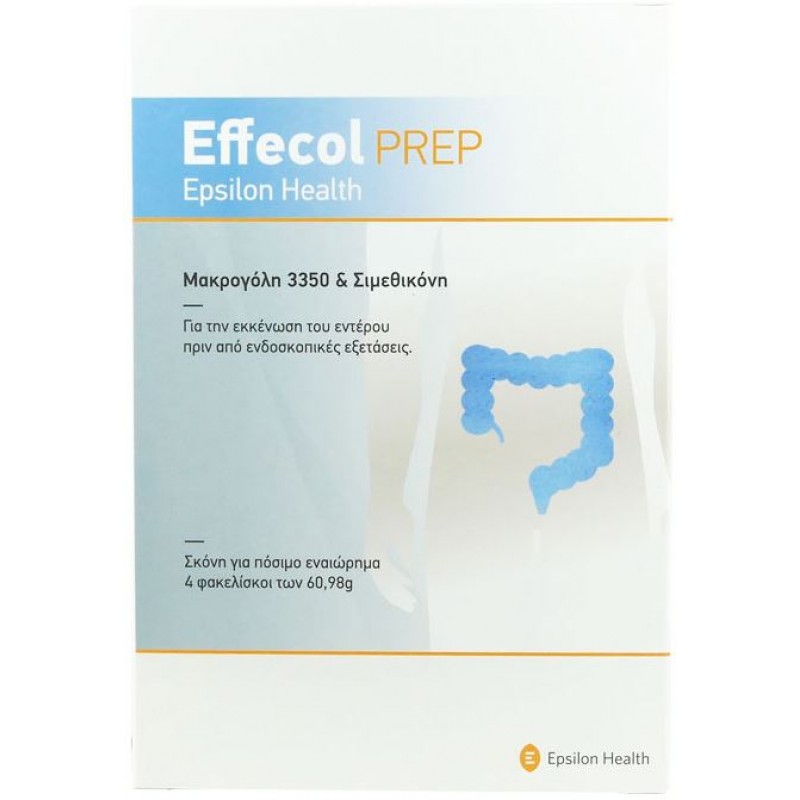 Epsilon Health Effecol Prep 3350 4 φακελίσκοι