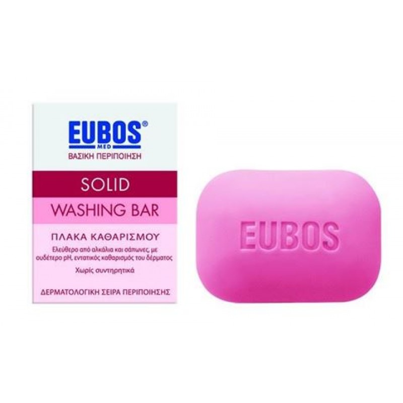 Eubos Solid Washing Bar Red 125g