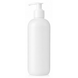Μπουκαλάκια Πλαστικά (PET) Λευκά Με Αντλία 500ml, 1 τμχ