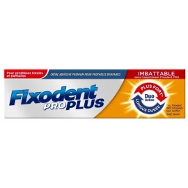 Fixodent Pro Plus Duo Action Στερεωτική Κρέμα Οδοντοστοιχιών 60gr