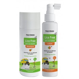 Frezyderm Lice Free Set Shampoo & Lotion 2x125ml