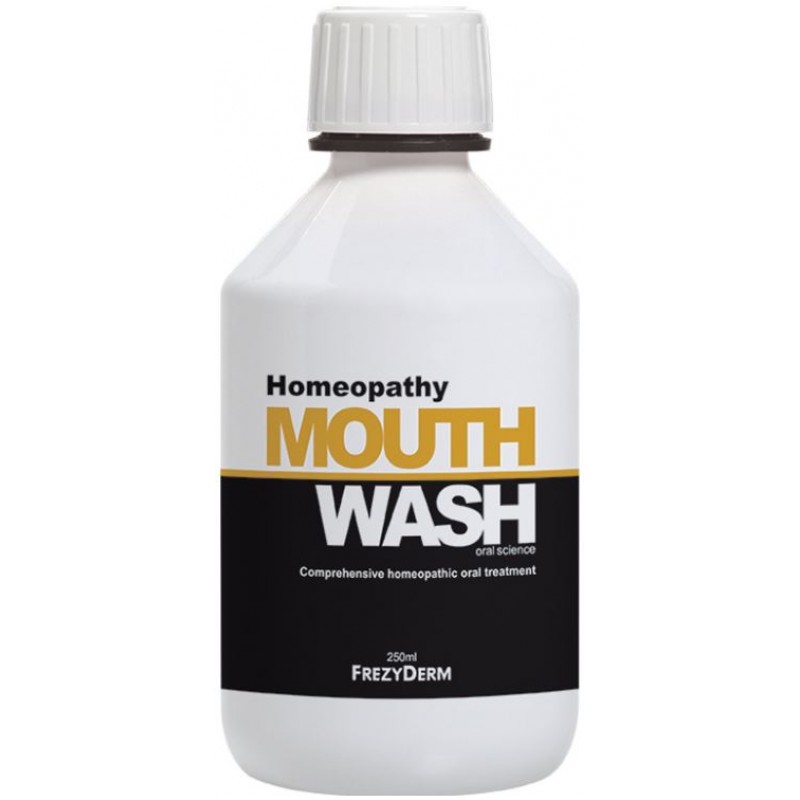 Frezyderm Homeopathy Mouthwash Στοματικό Διάλυμα Κατάλληλο για Ομοιοπαθητική 250ml