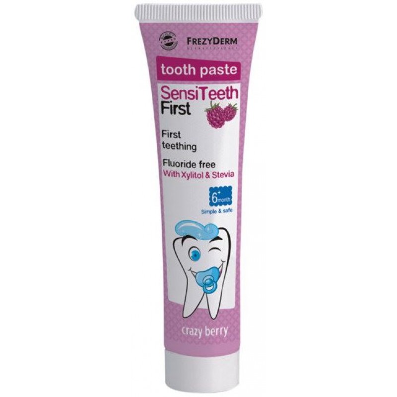 Frezyderm Sensi Teeth First Tooth Paste (6+ μηνών) 40ml