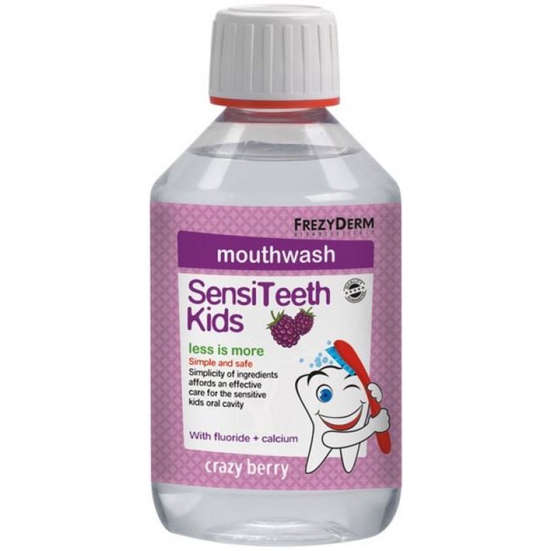 Frezyderm Sensi Teeth Kids Mouth Wash 250ml Στοματικό Διάλυμα