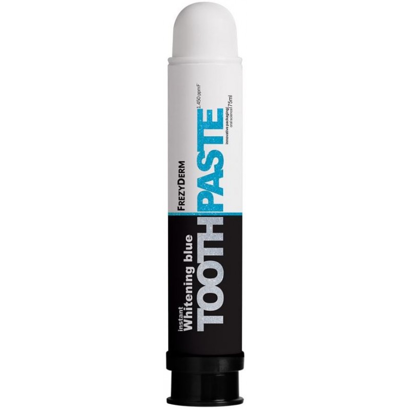 Frezyderm Instant Whitening Blue Toothpaste Οδοντόπαστα για Άμεση Λεύκανση 75ml