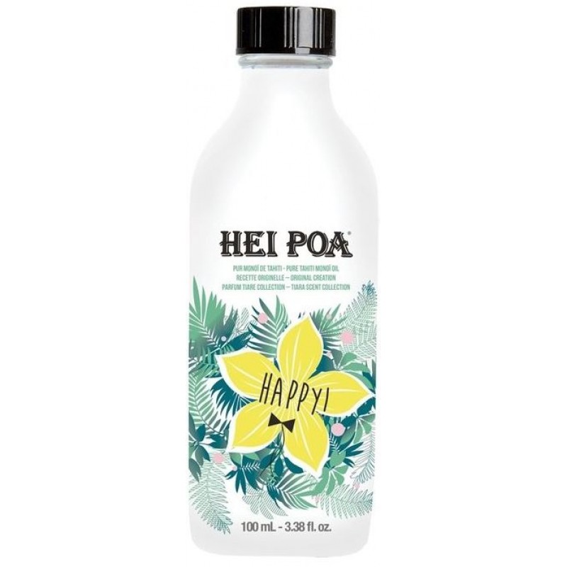 Hei Poa Happy Monoi Oil Tiare Limited Edition 40 Years 100ml