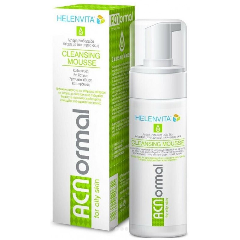 Helenvita Αφρός κατά της Ακμής ACNormal Cleansing Mousse για Λιπαρές Επιδερμίδες 150ml