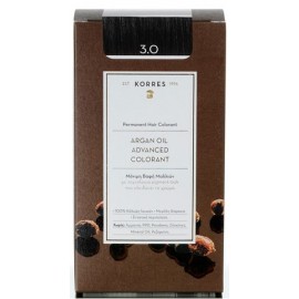 Korres Βαφή Μαλλιών Argan Advanced Colorant 3.0 Καστανό Σκούρο Φυσικό