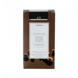 Korres Βαφή Μαλλιών Argan Advanced Colorant 4.0 Καστανό Φυσικό