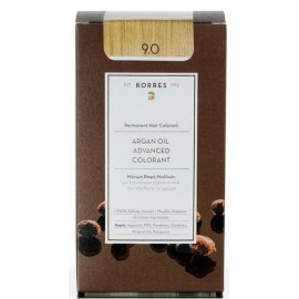 Korres Βαφή Μαλλιών Argan Advanced Colorant 9.0 Ξανθό Πολύ Ανοιχτό