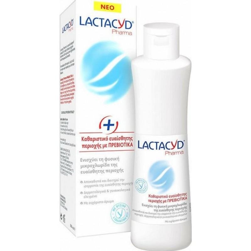 Lactacyd Plus Intimate Wash with Prebiotics Υγρό Καθαρισμού 250ml