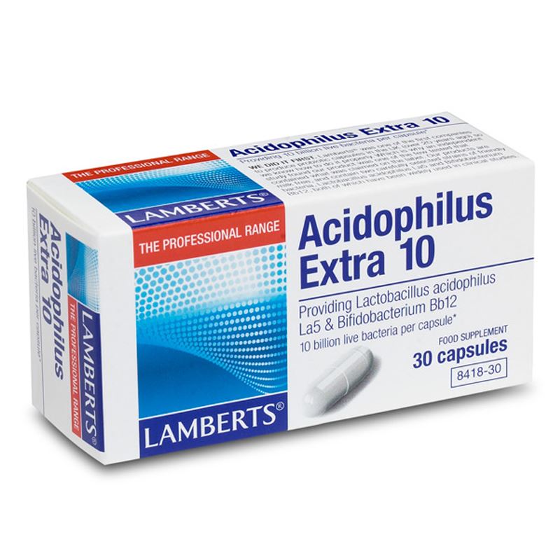 Lamberts Acidophilus Extra 10, 30 Κάψουλες