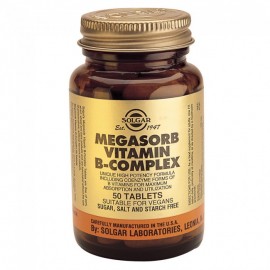 Solgar Megasorb B-Complex 50 Tabs