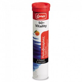 LANES Πολυβιταμίνες 50+ Vitality 20 Αναβράζοντα Δισκία