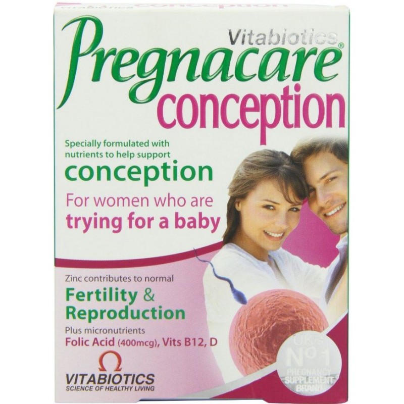 Vitabiotics Pregnacare Conception 30 Ταμπλέτες