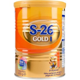 Wyeth Γάλα S-26 Gold I (απο την γεννηση) 400gr