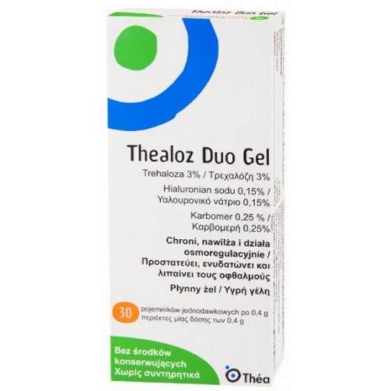 Thea Synapsis Thealoz Duo Gel 30x0.4gr 0.4gr