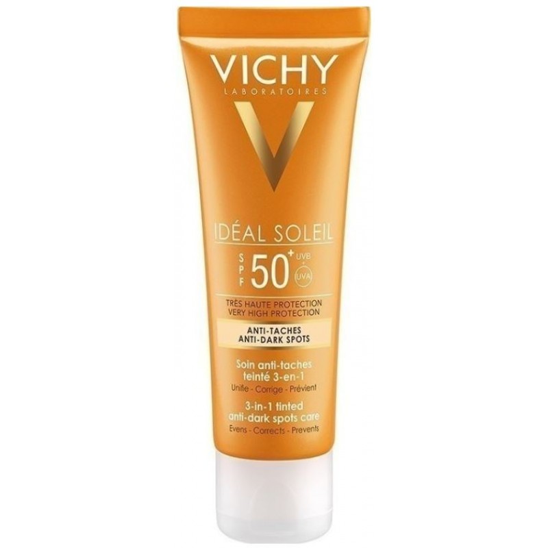 Vichy Ideal Soleil Anti Dark Spot Tinted 3 in 1 SPF50+ 50ml