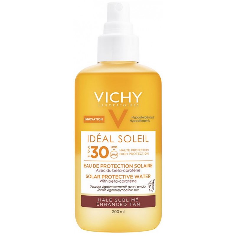 Vichy Ideal Soleil Solar Protective Water Enhanced Tan SPF30 200ml